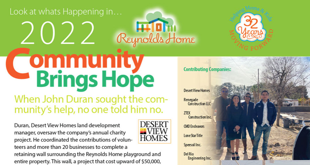 Community Bring Hope in 2022